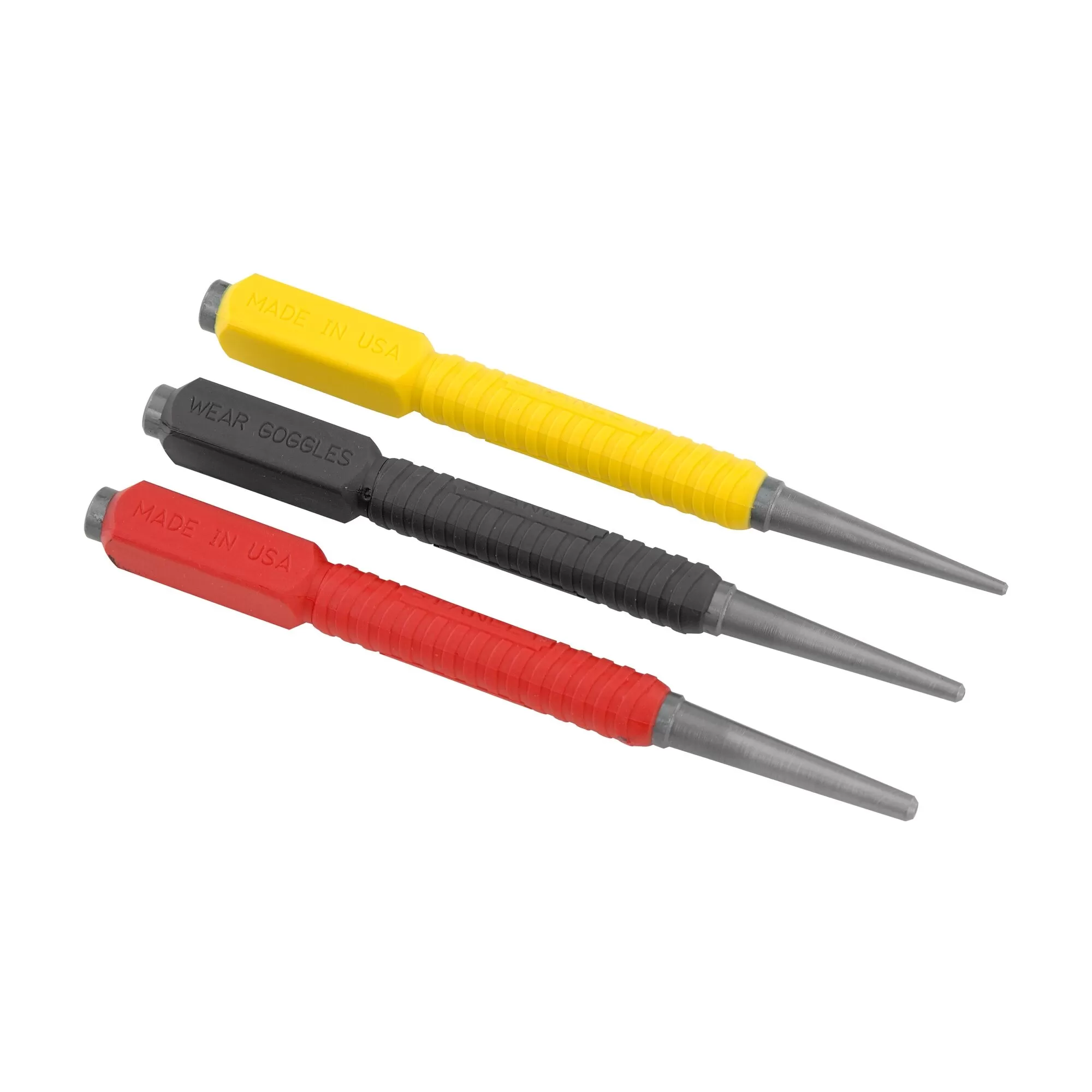 Set Di 3 Cacciachiodi Dynagrip Stanley 0-58-930