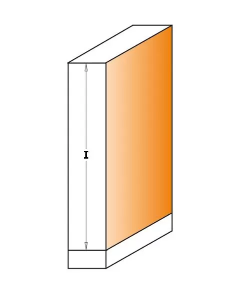 Fresa Per Rifilare A Taglienti Assiali In Hm 12,7 Mm Cmt 906.630.11