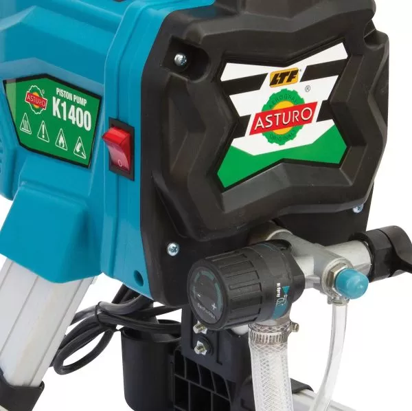 Pompa Airless Ltf K1400 Elettrica A Pistone Con Kit Di Verniciatura