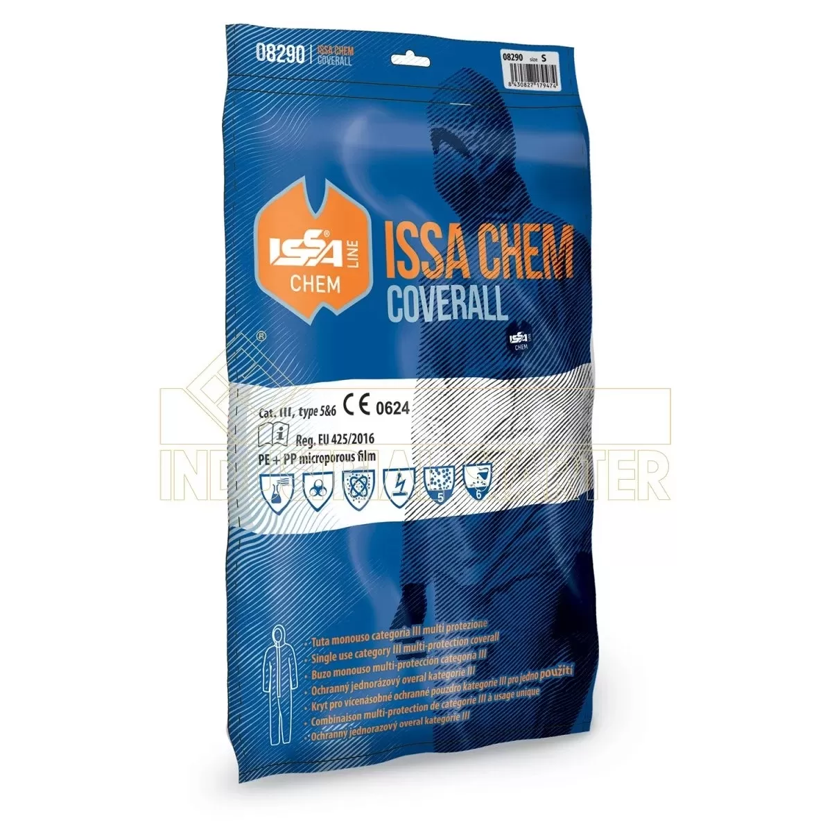 Tuta Monouso Issa Chem Cat.iii 5&6 Tg.unica