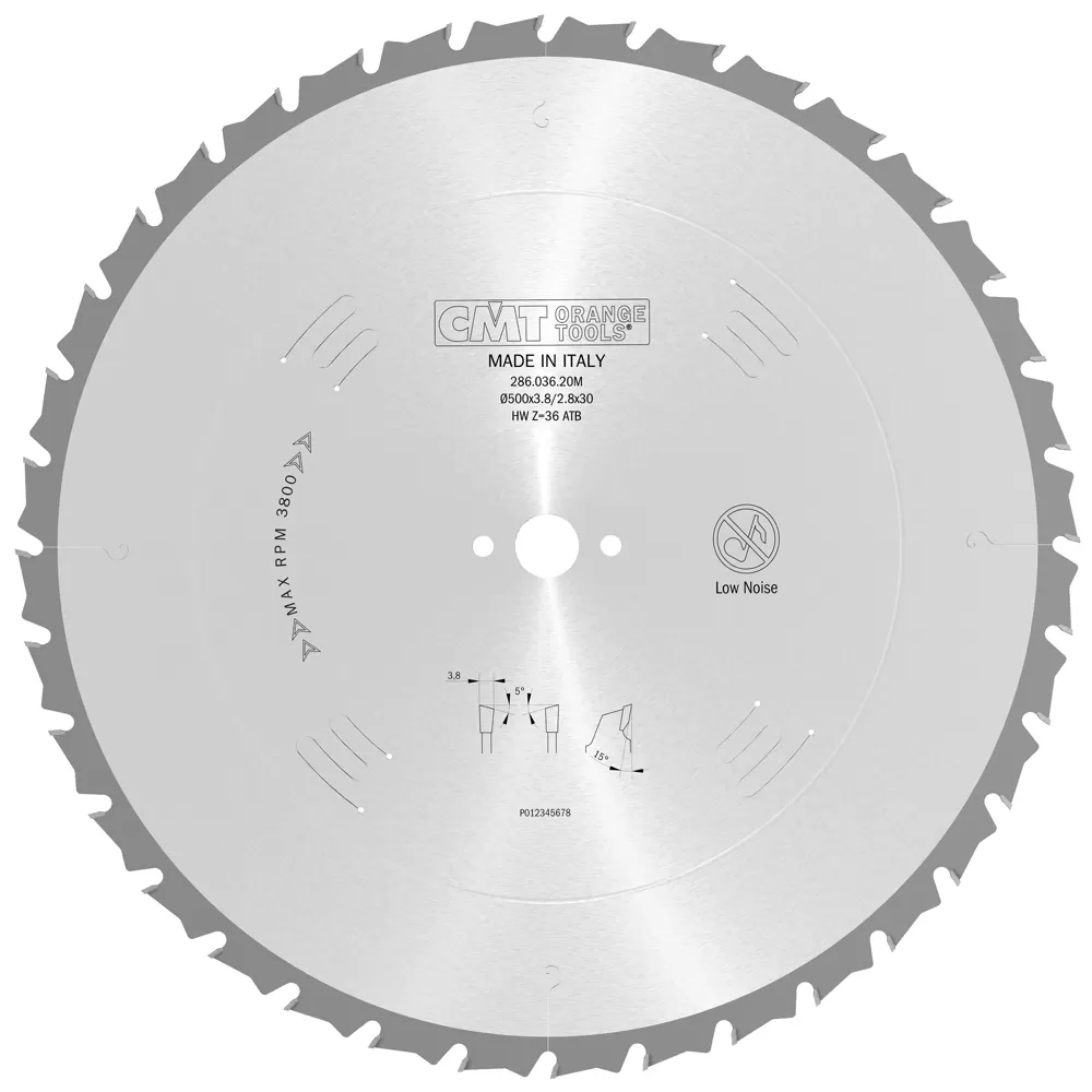 Lama Circolare Con Limitatore Per Edilizia Cmt &oslash; 400 X 3,2 / 2,2 X 30 Z.28