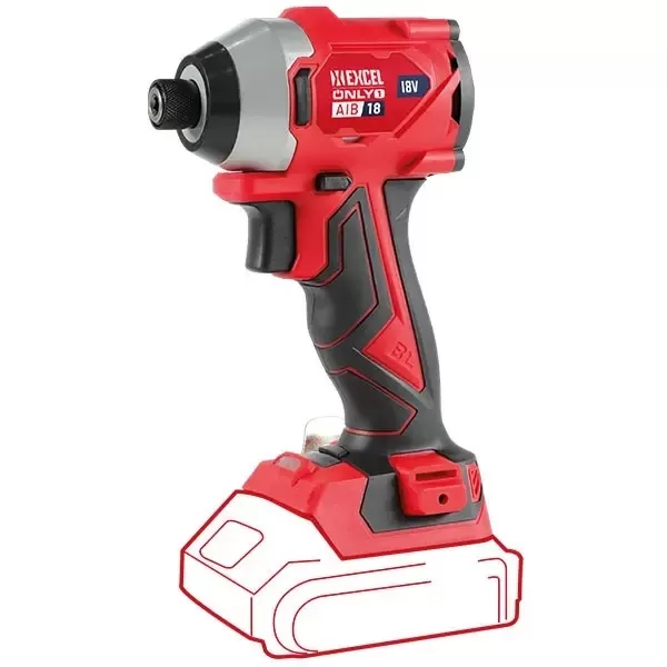 Avvitatore Ad Impulsi A Batteria 18v Excel Only1