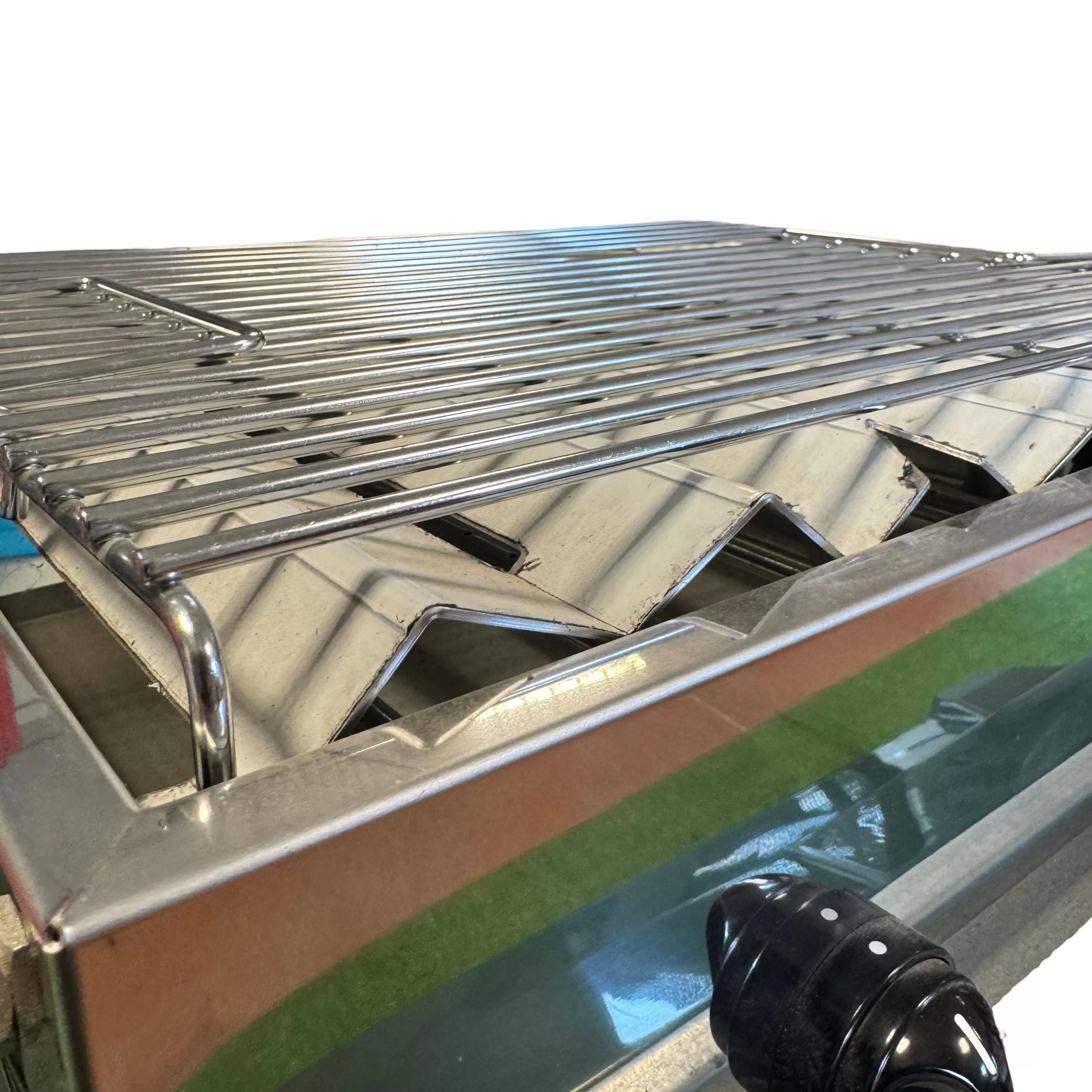 Barbecue A Gas In Acciaio Inox 5 Kw Griglia 60 X 40 Cm 