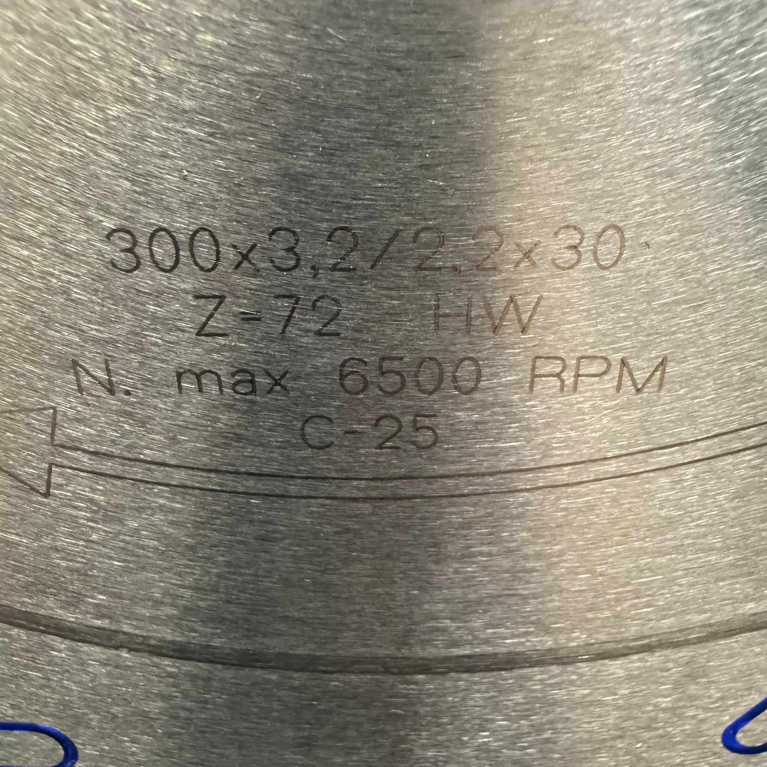 Lama Circolare Universale In Hm Silenziata E Cromata &oslash; 350 X 3.2 / 2.2 X 30 Z 84 Tp