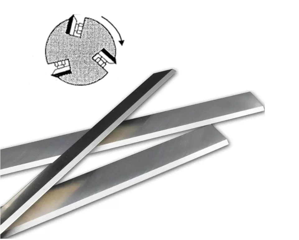 Set di 3 Coltelli per Pialla Filo e Spessore 400 X 20 X 3 mm HSS 18% 