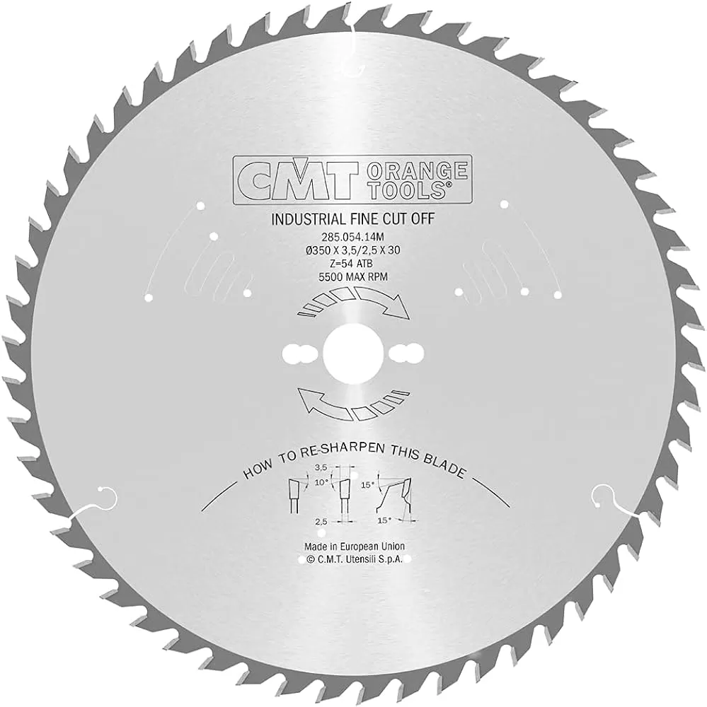 Lama Circolare Per Taglio Traverso Vena 250 X 3,2 / 2,2 X 30 Z.48 Cmt 285.048.10m