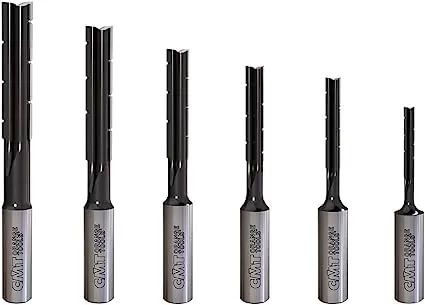 Set Di 6 Punte Diritte Per Mortasare 16 Mm Dx Cmt 102.001.00