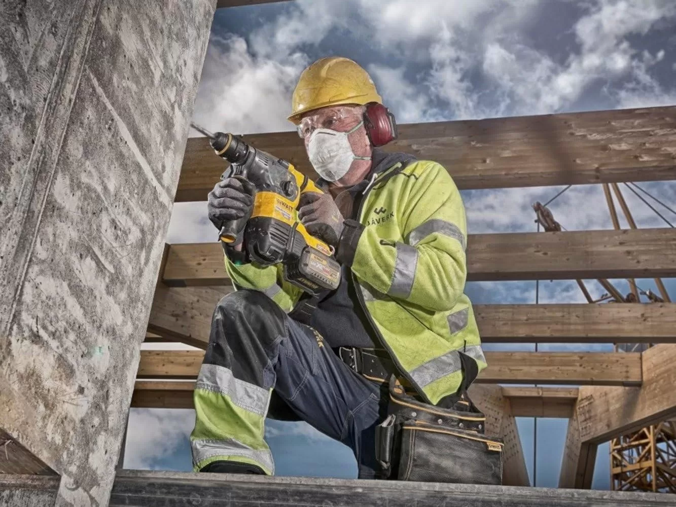 Tassellatore Dewalt Dch323nt Sds-plus Xr 54v Brushless Senza Batteria E Caricabatterie