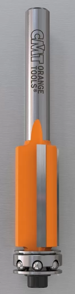 Fresa per Rifilare Diritta HW con Cuscinetto D = 12,7 x 38,1mm, Attacco 12mm CMT &ndash; Cod. 906.629.11