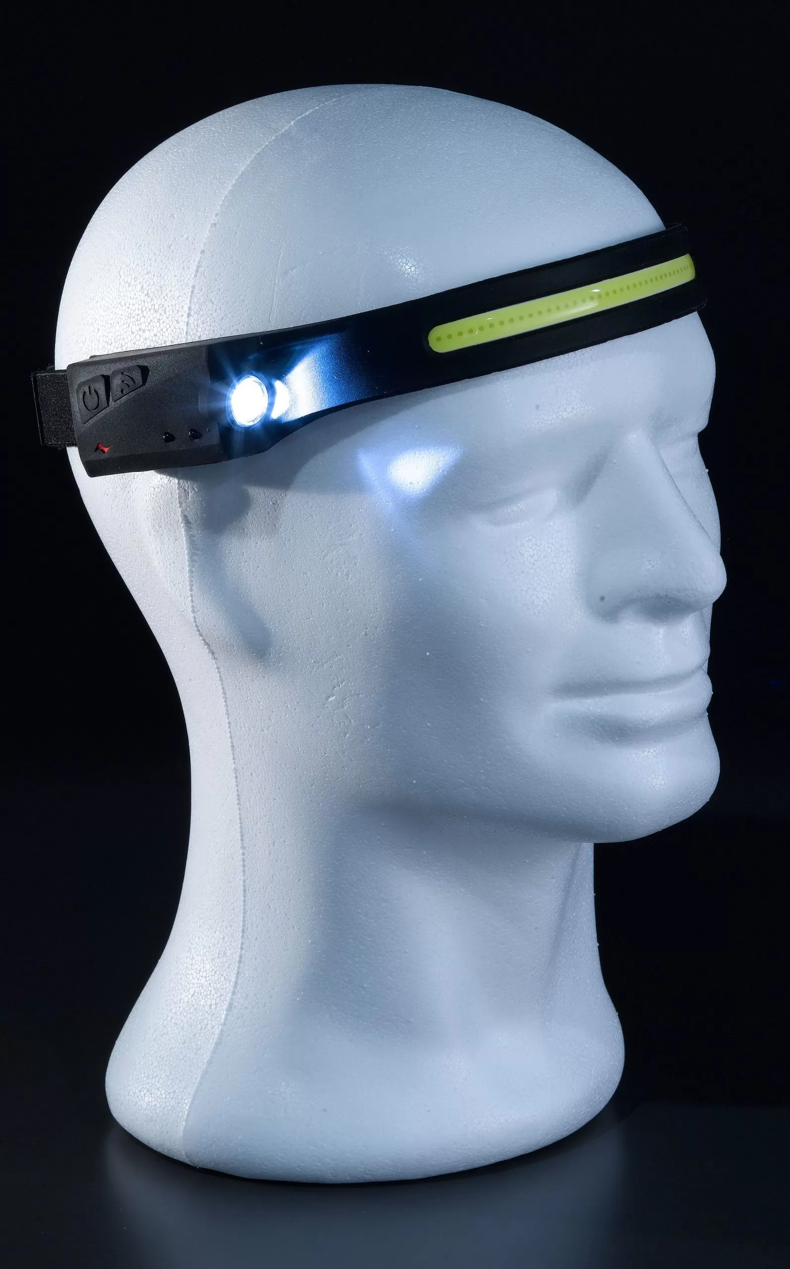 Torcia Frontale Led Ricaricabile Con Sensore Airtec - Mod. 19402300