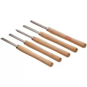 Set Di 5 Scalpelli Per Tornio Da Legno Valex 1463204