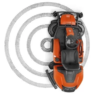 Trattorino Rider Husqvarna R 214t