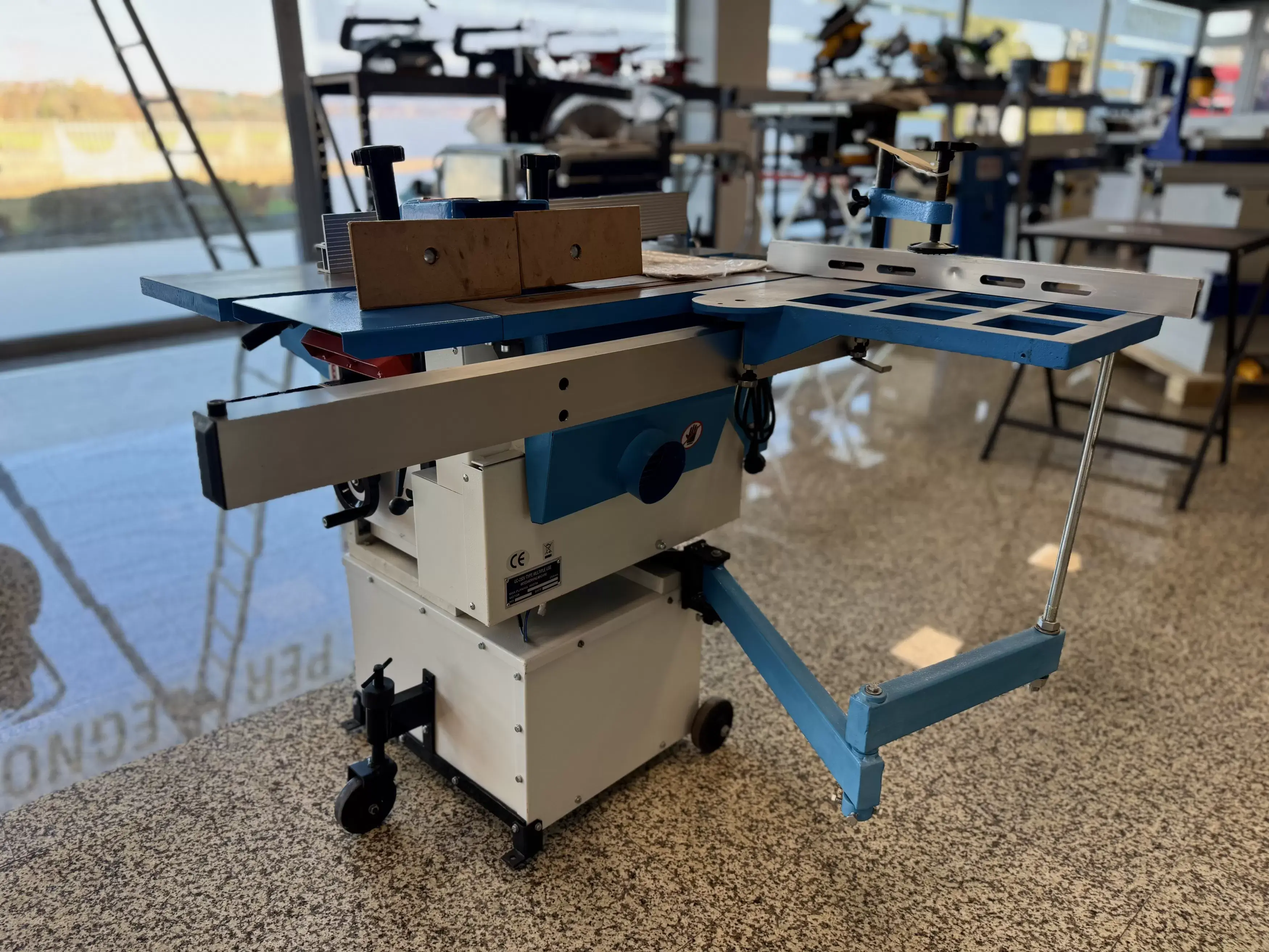 Combinata 6 Lavorazioni Pialla Filo Spessore 250 Mm Uc250