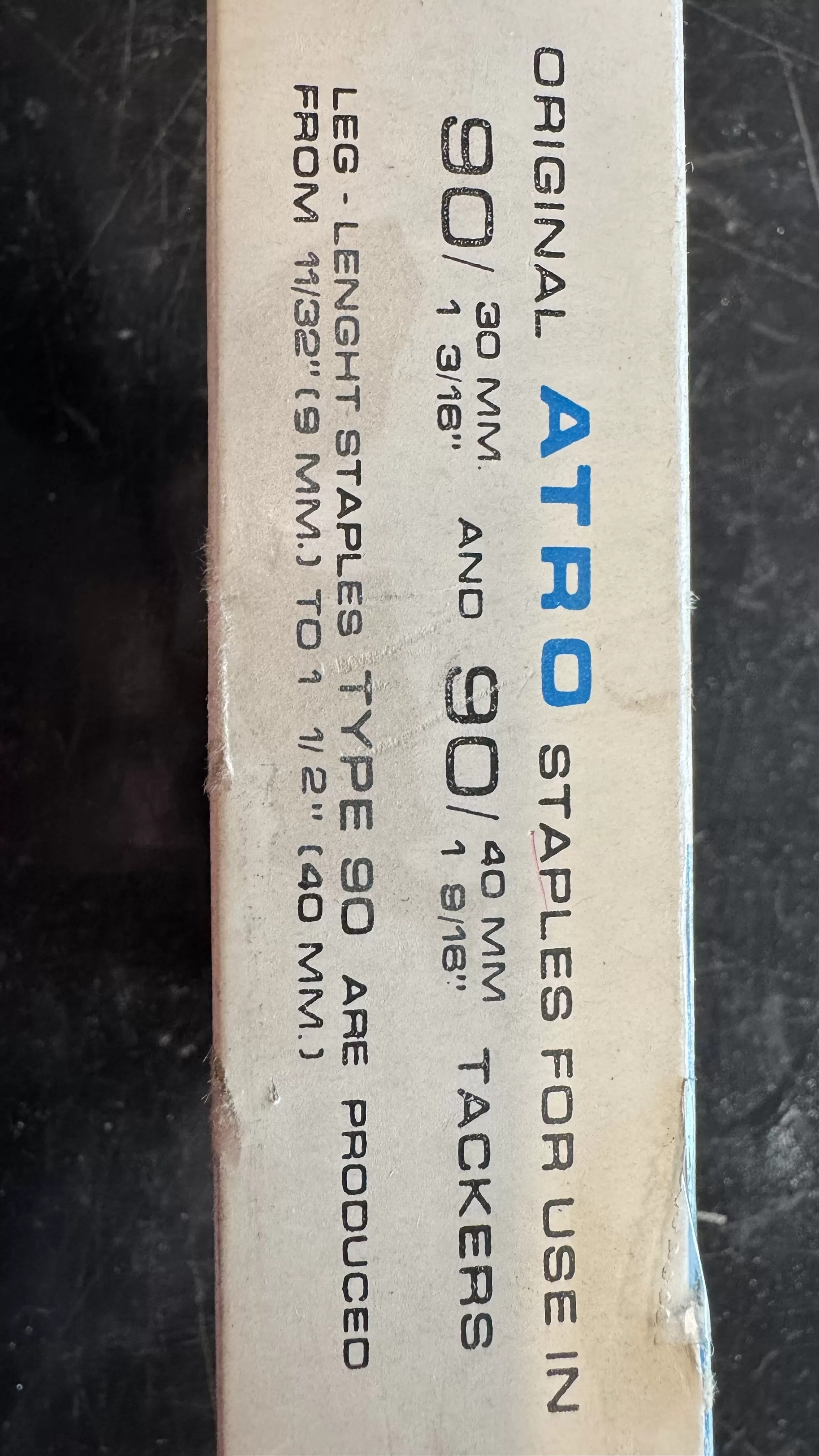 Graffette Atro Type 90/25 - 1"  5000pz