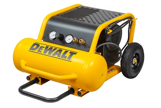 Compressore Aria Elettrico Portatile Monofase Con Ruote Da 17 L Dewalt Dpc17ps