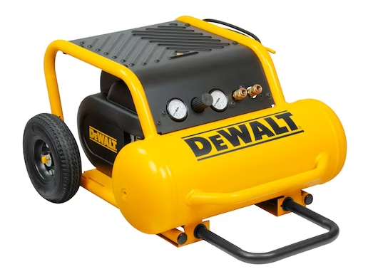 Compressore Aria Elettrico Portatile Monofase Con Ruote Da 17 L Dewalt Dpc17ps