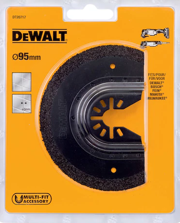 Lama In Metallo Duro Per Multicutter 95 Mm Dewalt Dt20717