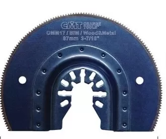 Lama Segmentata Per Legno Bimetal &oslash; 87 Mm Cmt Omm17-x1