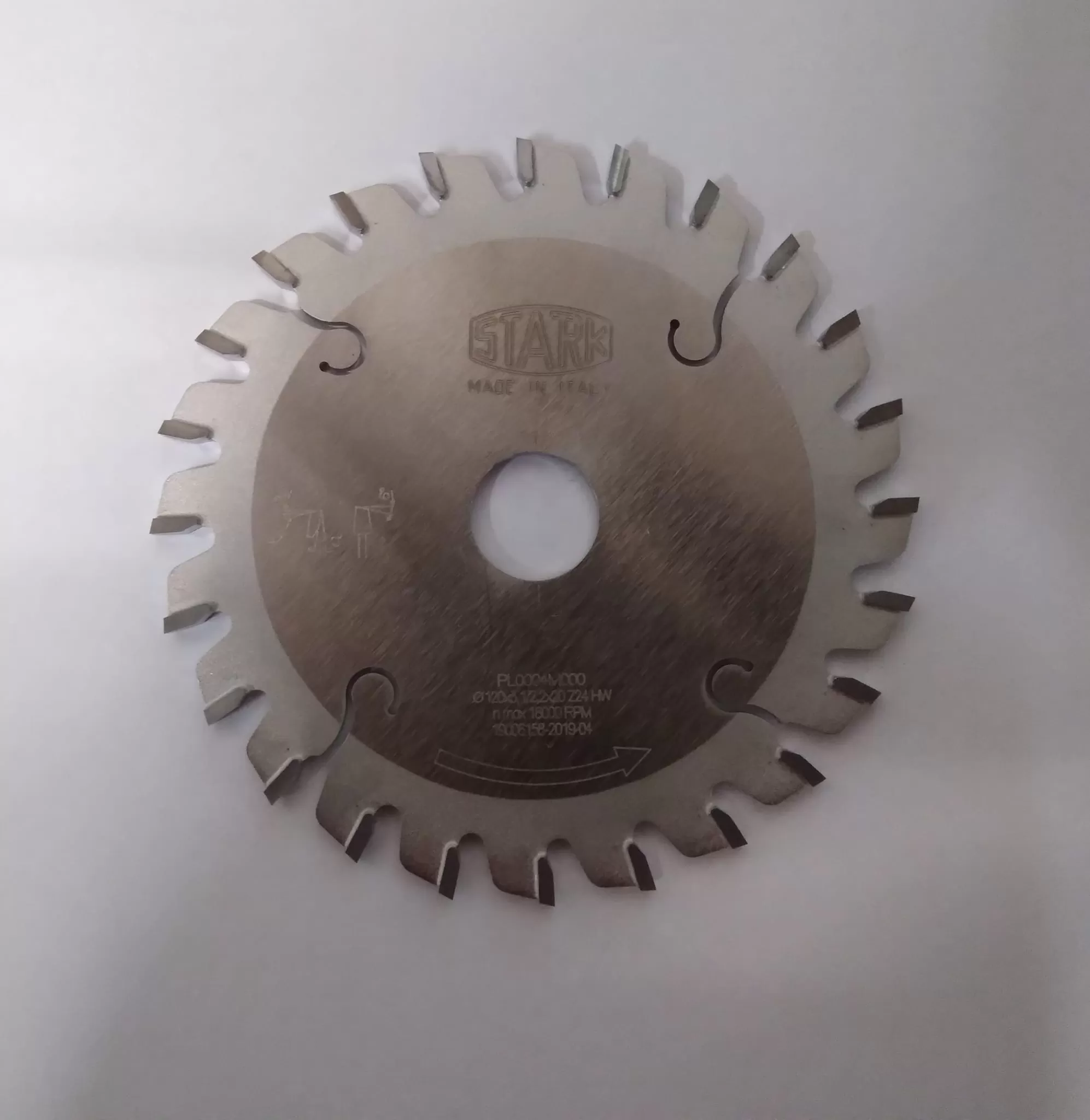 Incisore Conico 120 X 3,1 - 4,3 / 2,8 X 20 Z. 24 Stark