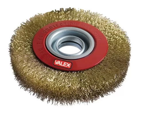 Spazzola Pulitrice Per Smerigliatrici Da Banco Da 150 Mm Valex 1454137