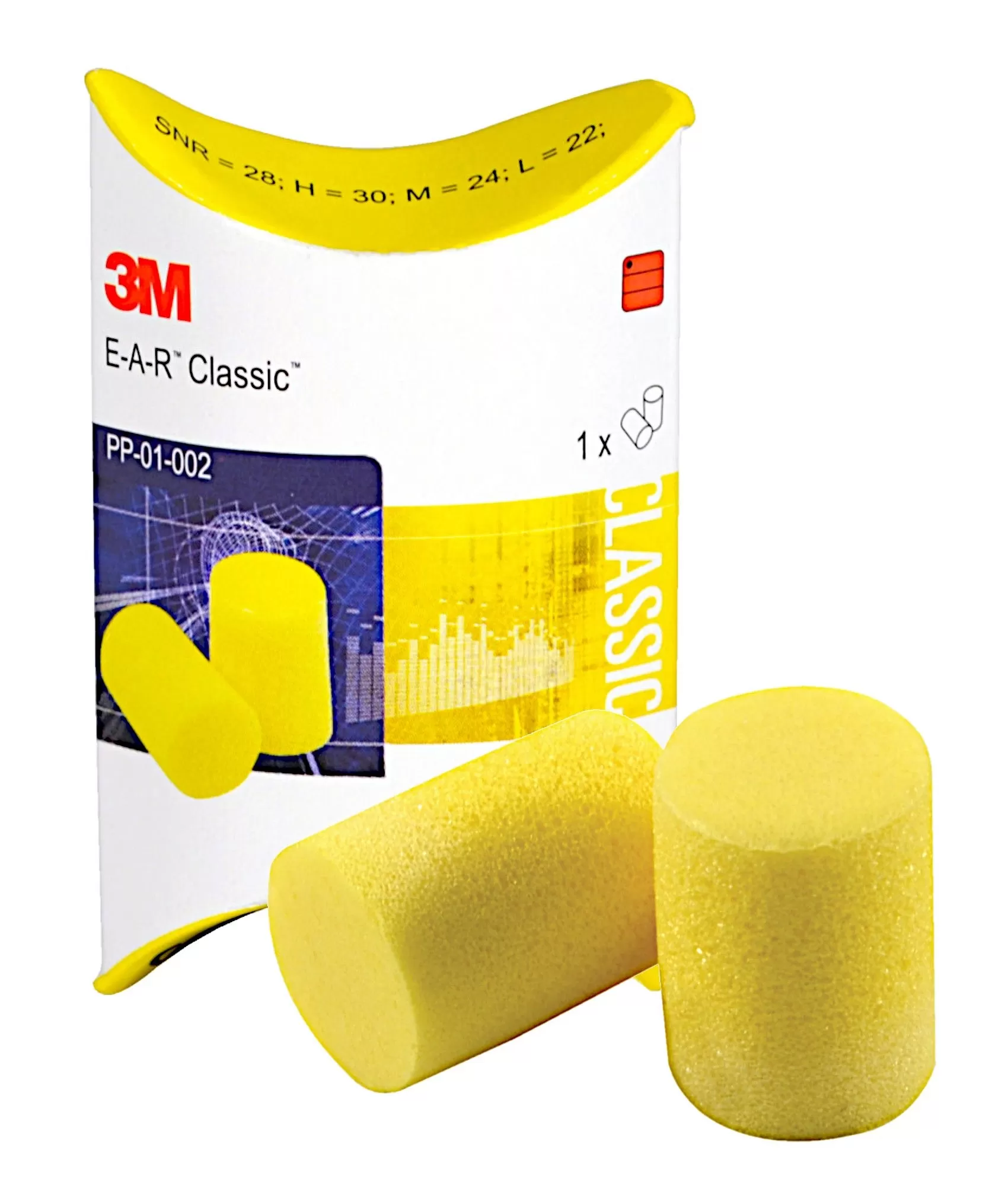 Tappi Auricolari Classic Ear 3m (20 Pezzi)