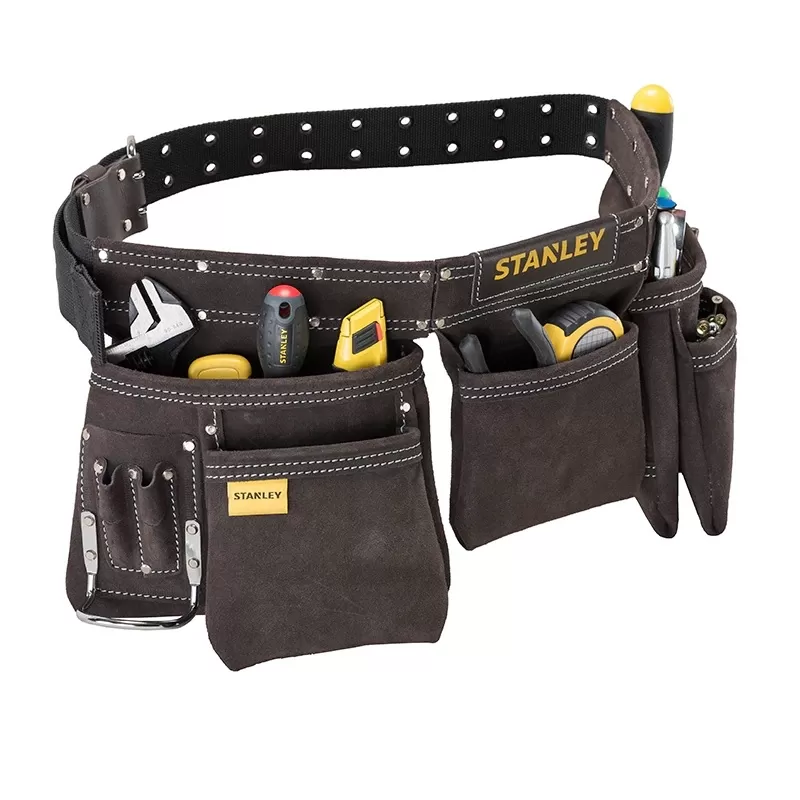 Doppio Fodero Porta Utensili In Cuoio Stanley