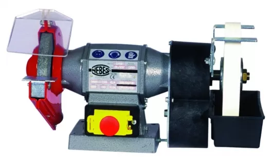 Smerigliatrice Da Banco Doppia Mola 200 Mm Nebes Al/200