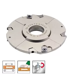 Testa Per Incastri Regolabili Con Anelli &Oslash; 160 X 8/16 Centerinox