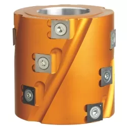 Testa Portacoltelli Elicoidale Per Incastri E Levigatura 140 Mm Cmt 694.019.30