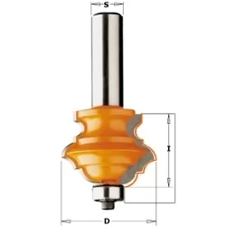 Fresa Multiprofilo Per Legno In Hw Cmt 956.801.11
