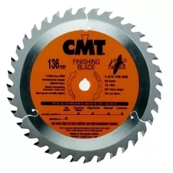 Lama Circolare Per Macchine Portatili 136 X 1,3 / 0,8 X 10 Z.36 Cmt 272.136.36d