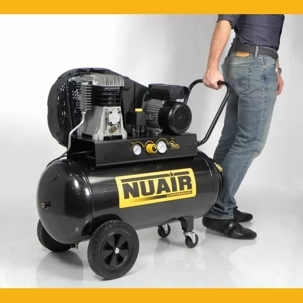 Compressore Ad Aria 100 Lt Nuair B2800b/2cm/100 Tech Pro