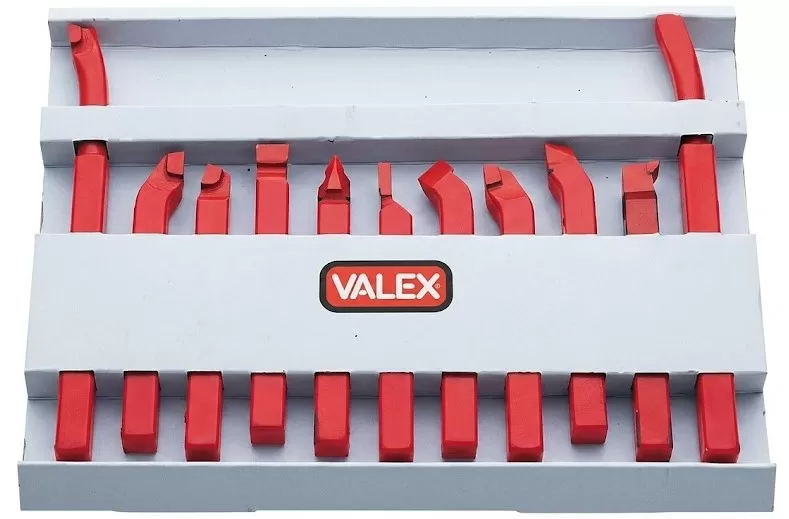Kit Di 11 Utensili Per Tornio Valex 1461360
