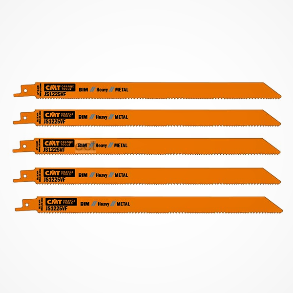 Set Di 5 Lame Per Seghe A Gattuccio Per Metallo Cmt Js1225vf-5