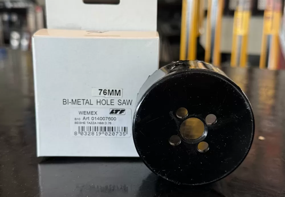 Sega a Tazza bi-metal 76 mm LTF 014007600