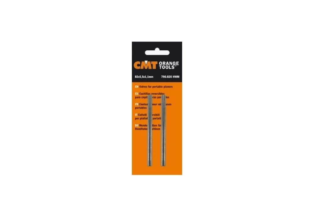 Set Di 10 Coltellini Reversibili In Hwm Per Piallatrici Portatili 82 X 5,5 X 1,1 Cmt 790.820.00