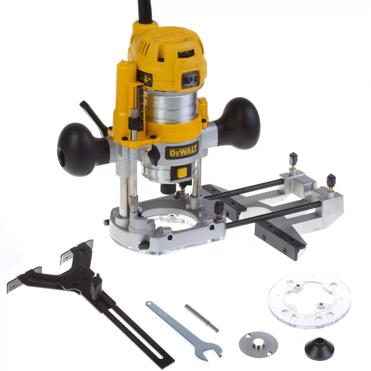 Elettrofresatrice Con Affondamento E Base Fissa 900w 8mm Dewalt D26204k