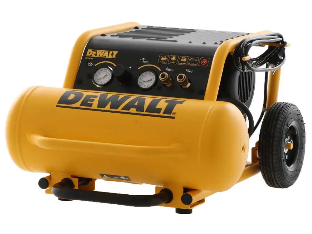Compressore Aria Elettrico Portatile Monofase Con Ruote Da 17 L Dewalt Dpc17ps