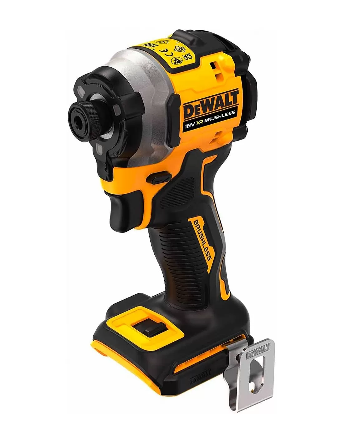 Kit Dewalt Completo Di Trapano Avvitatore Dcd805 E Avvitatore A Massa Battente Dcf850