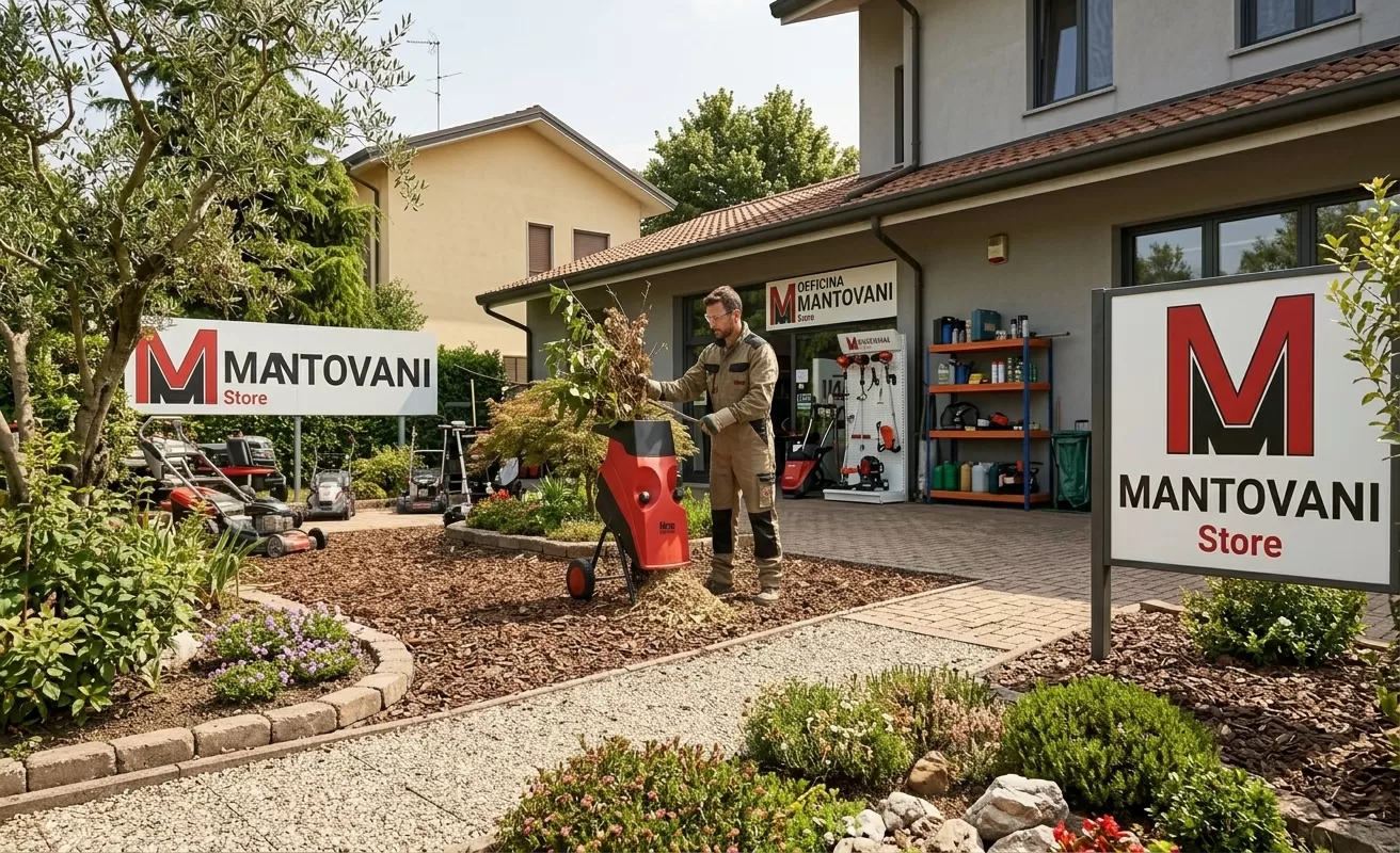 Biotrituratore Elettrico da Giardino IKRA EGH 1800 F / EGH 1800 FK &ndash; 1800W con Lame Rotanti