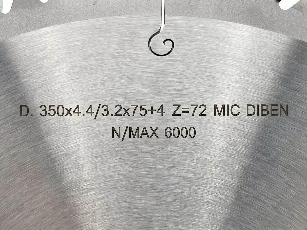 Lama Circolare HM/HW &Oslash; 350 X 4,4 / 3,2 F.75+4 Z=72 MIC