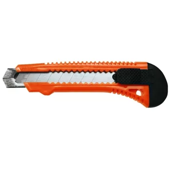 Set Di 5 Taglierini Cutter Da Ufficio Con Lama Da 18 Mm