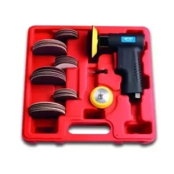 Mini levigatrice orbitale pneumatica AirTec 237 0,26 kW con platorello 50-75mm in Kit