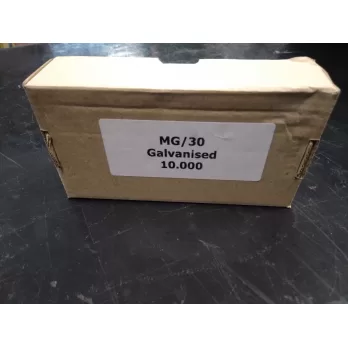 Kit Di 2 Scatole Da 9000pz Di Groppini Mg Con Testa Da 0,8 X 30 Mm 