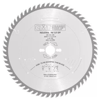 Lama Circolare Per Taglio Traverso Vena 300 X 3,2 / 2,2 X 30 Z.60 Cmt 285.060.12m