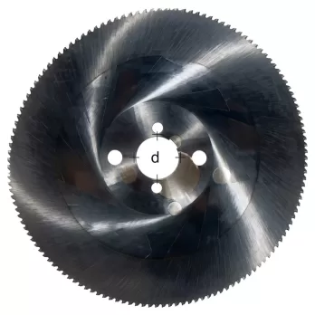 Lama Circolare in Acciaio Super Rapido HSS-DM05 &Oslash; 250 mm Z160 Foro 32 mm: Disco per Troncatrice a Disco per Acciaio e Metalli