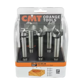 Set Di 5 Punte Ad Attacco Cilindrico Per Cerniere Cmt 512.001.00