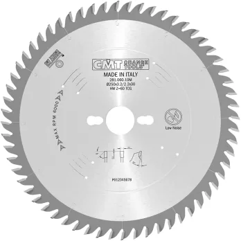 Lama A Dente Trapezoidale Cmt &oslash; 250 X 3,2 / 2,2 X 30 Z.60