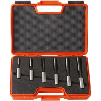 Set Di 6 Punte Diritte Per Mortasare 16 Mm Dx Cmt 102.001.00