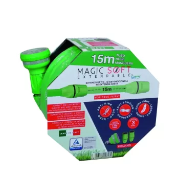 Tubo da Giardino Estensibile Magic Soft da 15 metri